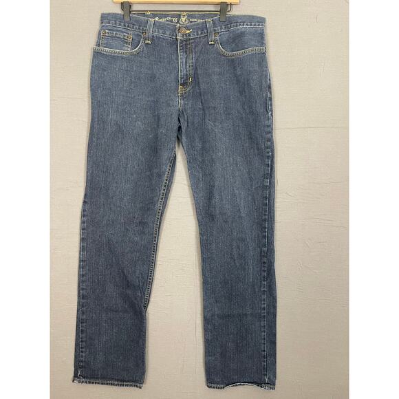 Roebuck & Co Jeans Men Sz 36x34 Slim Desperado Jeans - Picture 1 of 6